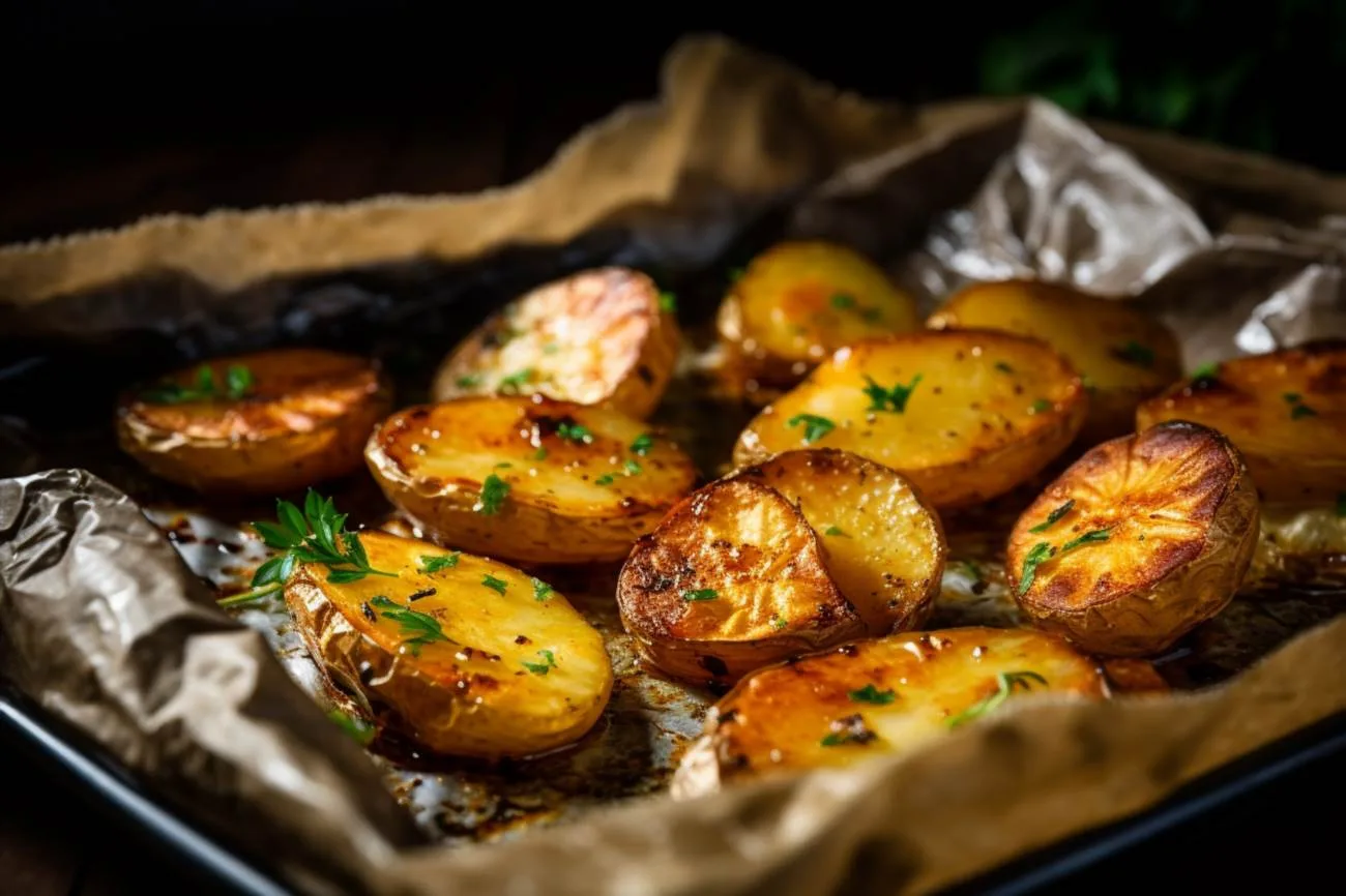 Pečené zemiaky v rúre bez varenia